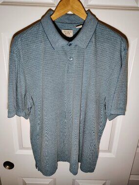 Vintage Hudson River Golf Polo Preppy Blue Country Club Sporty Y2K 90s Heritage